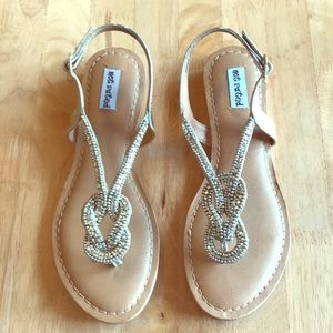 Jeweled sandals